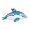 Delfin cekiny niebieski