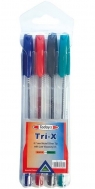 Długopis Today's Trix PVC Pouch - 4szt