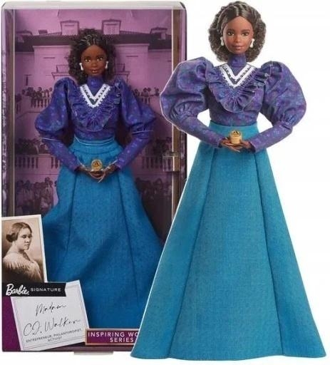 <img src='https://webimage.pl/pics/892/5/d0194735005048.jpg' style='height:440px' /> Barbie Inspiring Woman Madam Walker