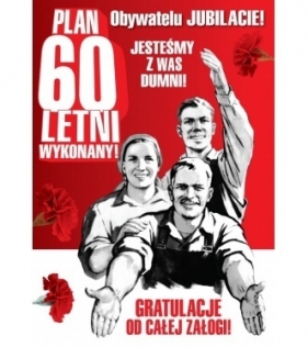 Karnet PP 60 letni plan urodziny PP-1750 - PP1446