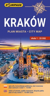 Kraków - plan miasta - Praca zbiorowa