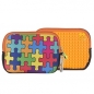 Saszetka w kolorowe puzzle