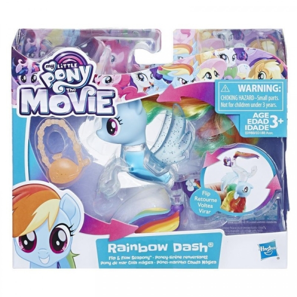 My Little Pony, Podwodne Kucyki, RAINBOW DASH (E0188/E0988)