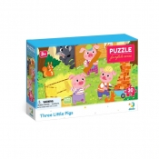 Puzzle - Trzy małe świnki, 30 el. (DOB2893)