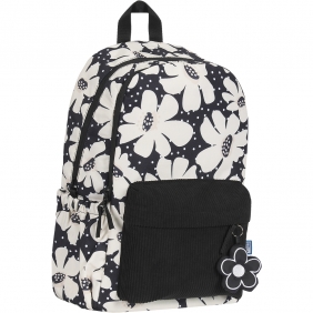 Plecak szkolny Oxford Bloom - czarny