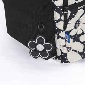 Plecak szkolny Oxford Bloom - czarny