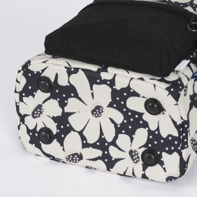 Plecak szkolny Oxford Bloom - czarny