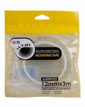 Taśma Nano Tape dwustronna, przezroczysta 12mmx3m
