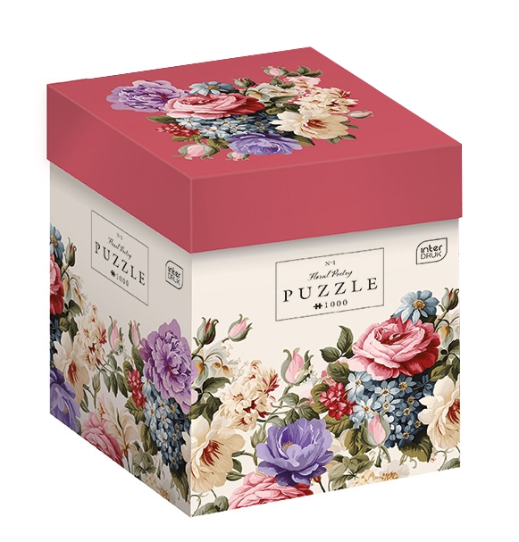 Interdruk, Puzzle 1000: Box Flowers 1 - Floral Poetry