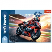 Puzzle - Szybki motocykl, 100 el.