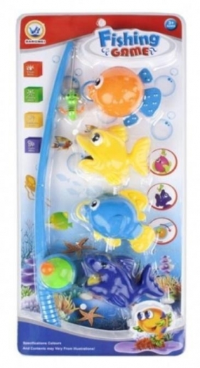Gra magnetyczna rybki i wędka