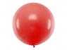 Balon okrągły Pastel Red 1m