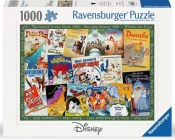 Ravensburger, Puzzle 1000: Stare plakaty z filmów Disney (12000689)