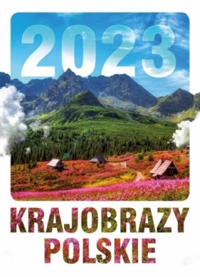 Kalendarz 2023 ścienny Krajobrazy polskie - Opracowanie zbiorowe