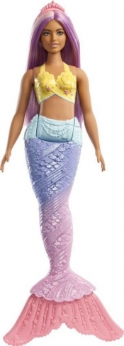 Barbie. Lalka Syrenka podstawowa fioletowa