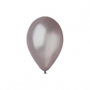 Balony 10" metallic srebrne 1op=100szt