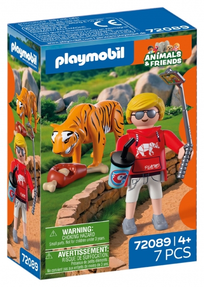 <img src='https://webimage.pl/pics/894/0/d4008789720894.jpg' style='height:440px' /> Playmobil Zoo Tygrys i odwiedzający 72089