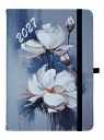 Kalendarz 2027 B6 dzienny Jazz - magnolia