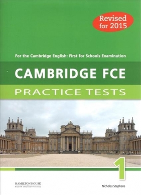 Cambridge First Certificate Practice Tests FCE 1 Teacher's Book - Nicholas Stephens