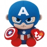 Beanie Babies - Marvel - Kapitan Ameryka, 15cm