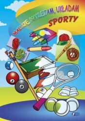 Maluję naklejam układm Sporty