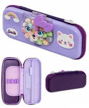 Piórnik piankowy 3D Kitty Lavender ASTRA