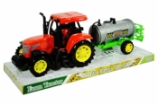 Traktor z beczką