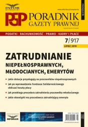 Zatrudnianie niepełnosprawnych,młodocianych,emerytów