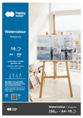 Blok akwarelowy, ART, A5/10 ark, 250g