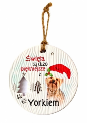 Zawieszka ceramiczna Boże Narodzenie York