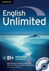 English Unlimited Intermediate Coursebook + e-Portfolio - Hendra Leslie Anne, Clementson Theresa