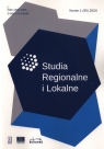  Studia Regionalne i Lokalne 1/2024 (95)