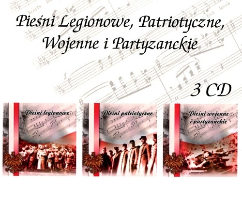 Pieśni legionowe patriotyczne wojenne i partyzanckie (CDMTJ90089)