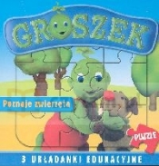 Groszek poznaje zwierzęta 3 układanki edukacyjne