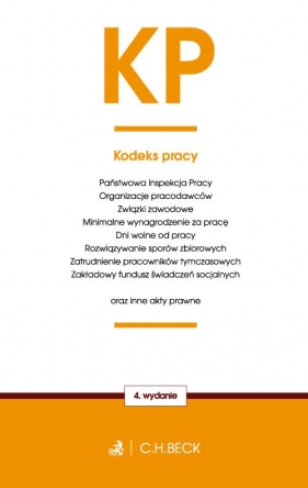 Kodeks pracy oraz inne akty prawne