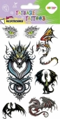 Tatuaże zmywalne Dragons HAPPY COLOR