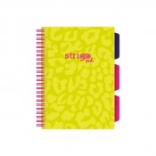 Kołozeszyt Strigo Pads Project Book A5 kratka Neon - Zielony