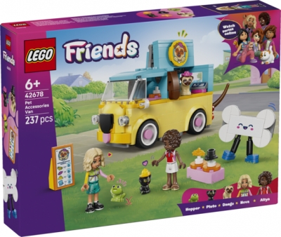 LEGO Friends Furgonetka z akcesoriami dla zwierząt 42678