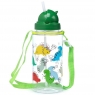 Butelka nietłukąca ze słomką Dinozaury 450ml