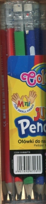 Ołówki trójkątne Colorino do nauki pisania tuba 20 sztuk