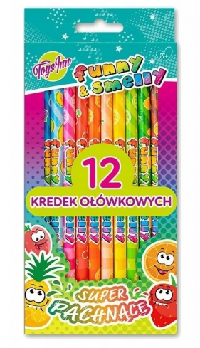 Kredki Funny&Smelly, 12 kolorów