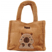 Torba pluszowa z kapibarą