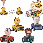 Zwierzątko naciskane w autku press&go