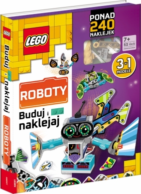 LEGO Books. Buduj i naklejaj: Roboty