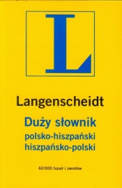 Duży słownik polsko hiszpański hiszpańsko polski - <br />