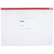 Koszulka Zipper Bag PVC A4 330x240mm z suwakiem 1798001PL-00