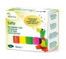 Masa softy 62g x 6 kolorów fluorescencyjnych