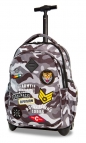 CoolPack - Junior - Plecak młodzieżowy na kółkach - Camo Black (Badges) (A28111)