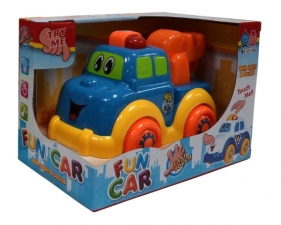 Auto z dźwigiem bateria