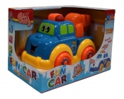 Auto z dźwigiem bateria